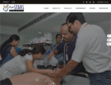 Tablet Screenshot of pedistarsindia.com